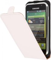 Flipcase Hoesjes voor Galaxy S i9000 Wit