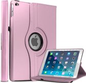 geschikt voor Apple iPad Air 2 Case met 360° draaistand Hoes Cover met Kleur Licht Roze