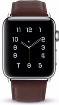 Leren Bandje - Bruin - Geschikt voor Apple Watch - 42/44mm