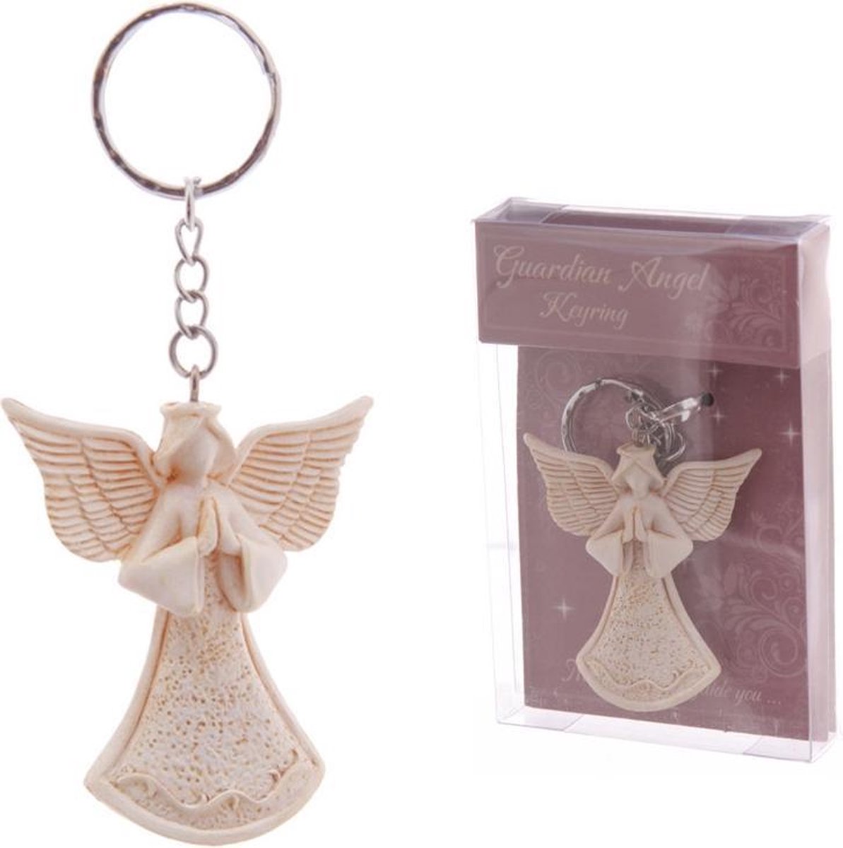 Beschermengel sleutelhanger engel vorm thema cadeaus " kerst "