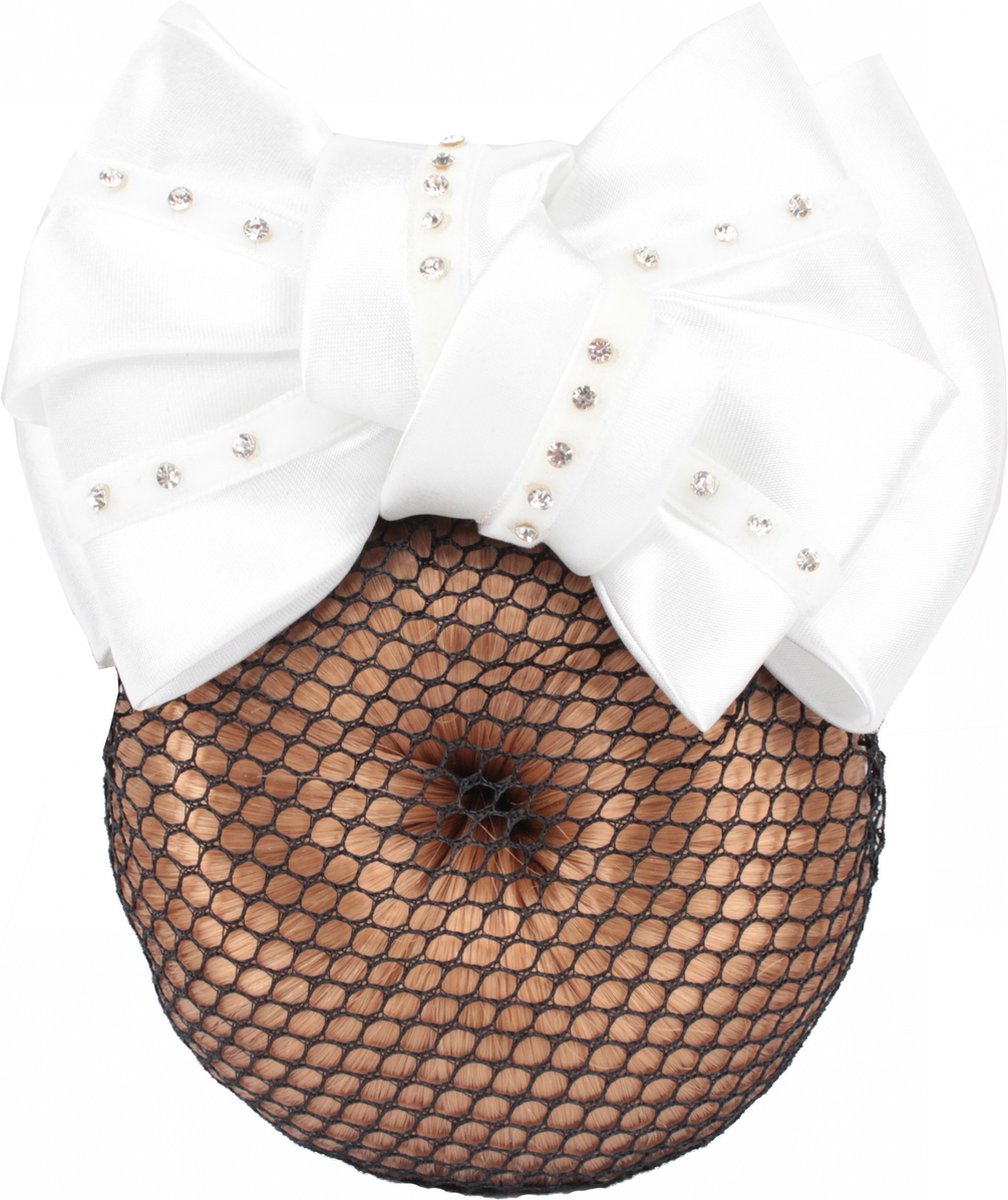 Horka Haarnetje Papillon Strass - Wit