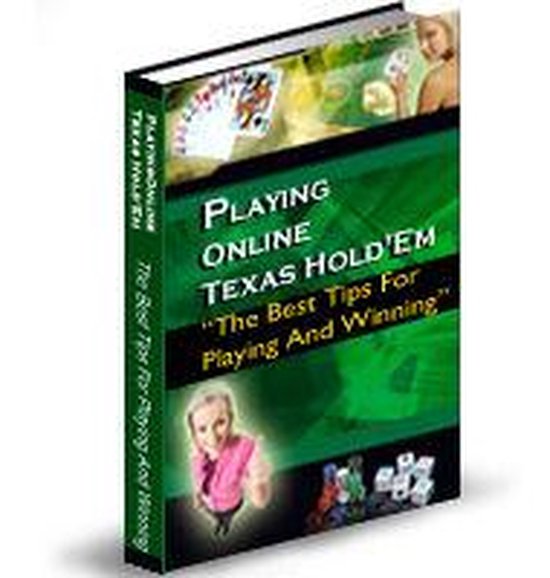 PLAYING ONLINE TEXAS HOLD'EM - cover