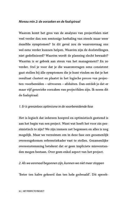 Het perfecte project