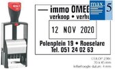 Woord-Datumstempel Colop Classic-L+Bon S2360