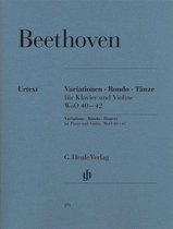 Beethoven, L. van | Variaties, Rondo en Dansen voor Piano en Viool