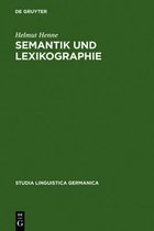 Studia Linguistica Germanica- Semantik und Lexikographie