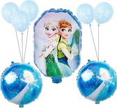 Frozen Ballonnen set |  9 stuks | Elsa & Anna Follie ballonnen |Frozen versiering