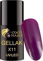 Coconails Gellak 5ml. Donker Paars