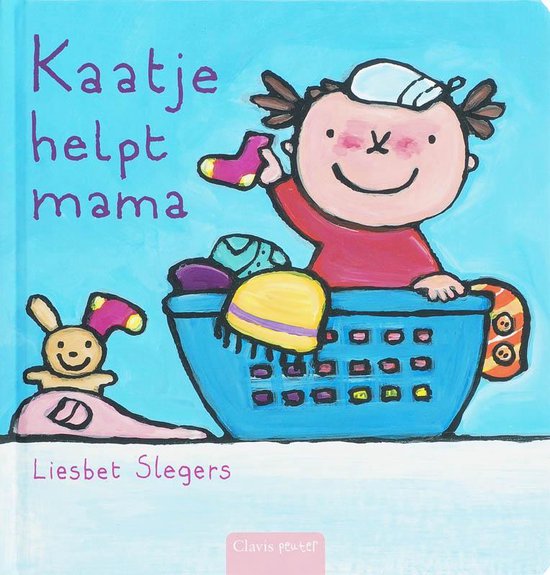 Cover van het boek 'Kaatje helpt mama' van Liesbet Slegers