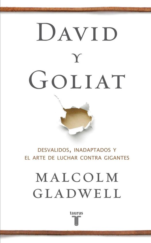 David y Goliat - cover