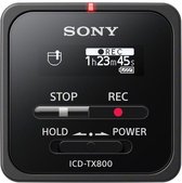 Sony ICD-TX800 - Voicerecorder 16 GB - Zwart