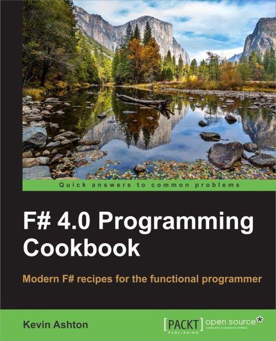 F# 4.0 Programming Cookbook - cover