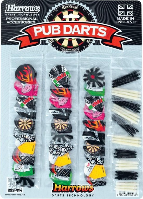 FLIGHTS PUB DARTS SHOWCARD