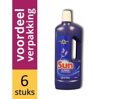 Sun Vaatwas Spoelglans - 6 x 750ML - Voordeelverpakking