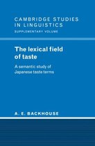 Cambridge Studies in Linguistics-The Lexical Field of Taste