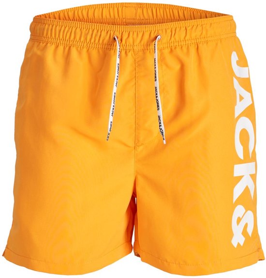 Jack & Jones Cali Zwemshort Heren Zwembroek - Maat XL - Mannen - oranje/wit  | bol.com