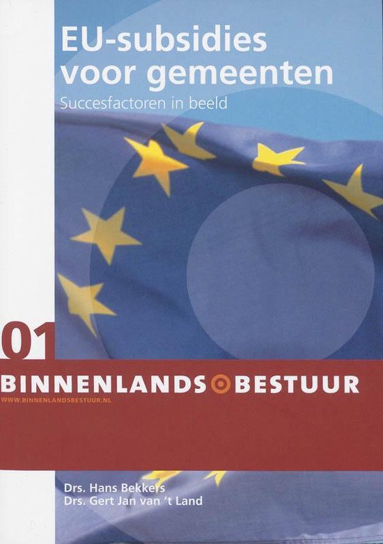 Cover van het boek 'EU-subsidies voor gemeenten'