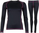 Tenson Marit Thermoset Dames Sportshirt - Maat XL  - Vrouwen - zwart/roze