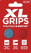 Controller Grips Pro XL voor Joy Con - Blauw en Rood geschikt voor Nintendo Switch