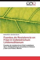 Fuentes de Resistencia En Frijol a Colletotrichum Lindemuthianum