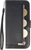 Luxe Portemonnee Telefoonhoesje voor iPhone XS Max Zwart