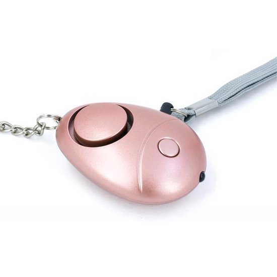 Persoonlijke Alarm - Zelfverdediging Alarm - 120dB Eivorm Meisje - Alert Persoonlijke - Veiligheid Scream Luid Sleutelhanger - E - TrendX