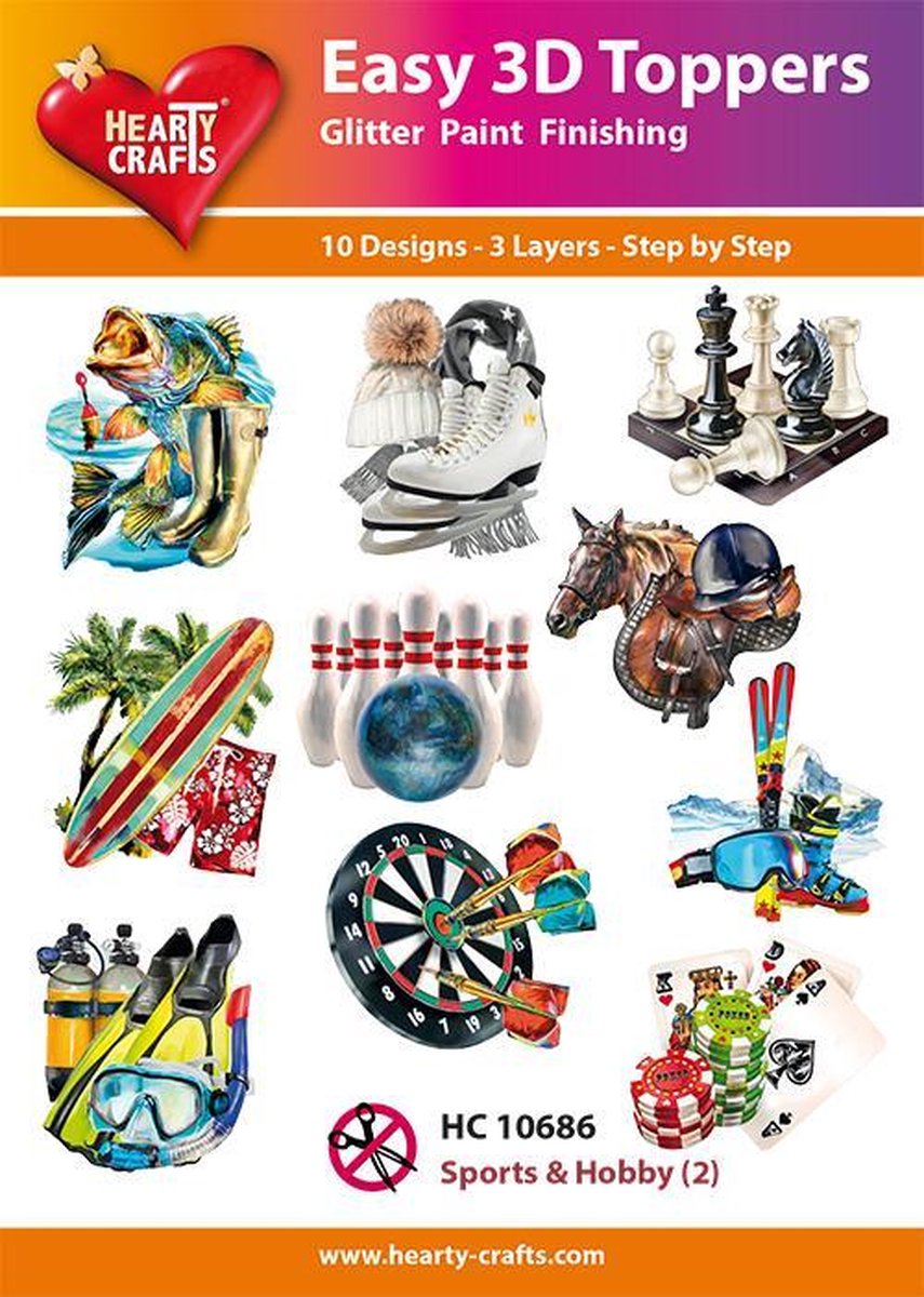 Easy 3D Toppers Sport & Hobby - HC10686