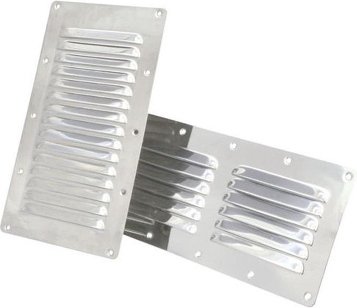 Lalizas L99063 RVS Ventilatierooster 127 x 115 mm