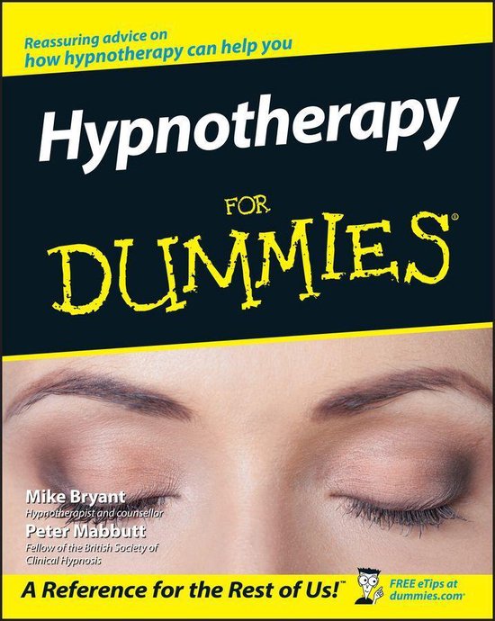 Hypnotherapy For Dummies - cover