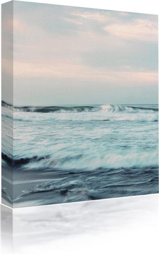 Sound Art Canvas + Bluetooth Speaker Waves In The Sea (23 x 28cm