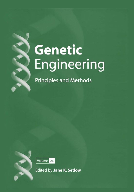 Genetic Engineering: Principles and Methods 26 - Genetic Eng ... - cover