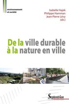Environnement et société - De la ville durable à la nature en ville