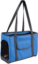 Flamingo Hondendraagtas Adile  - 40 x 22 x 28 cm - Blauw