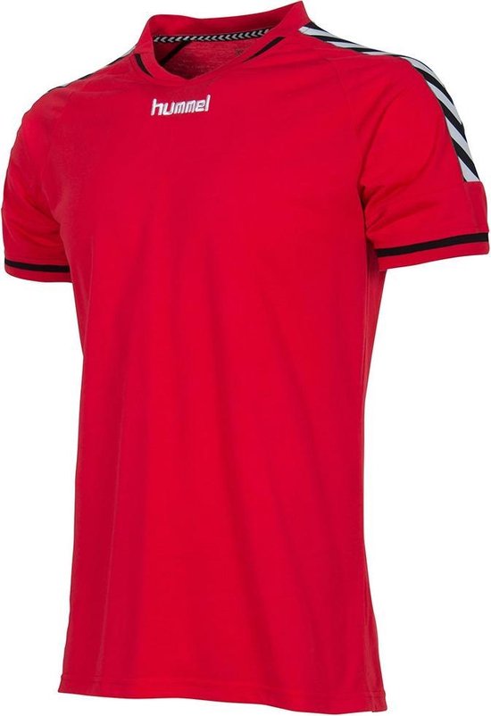 Hummel Authentic - Voetbalshirt - Mannen - Maat L - Rood | bol.com