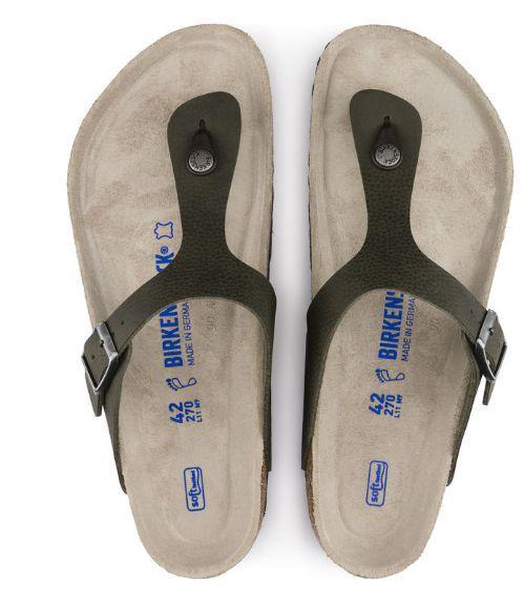 Birkenstock Gizeh Heren Slippers - Green | bol.com