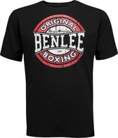 Benlee Shirt - Maat L  - Mannen - zwart/rood/wit