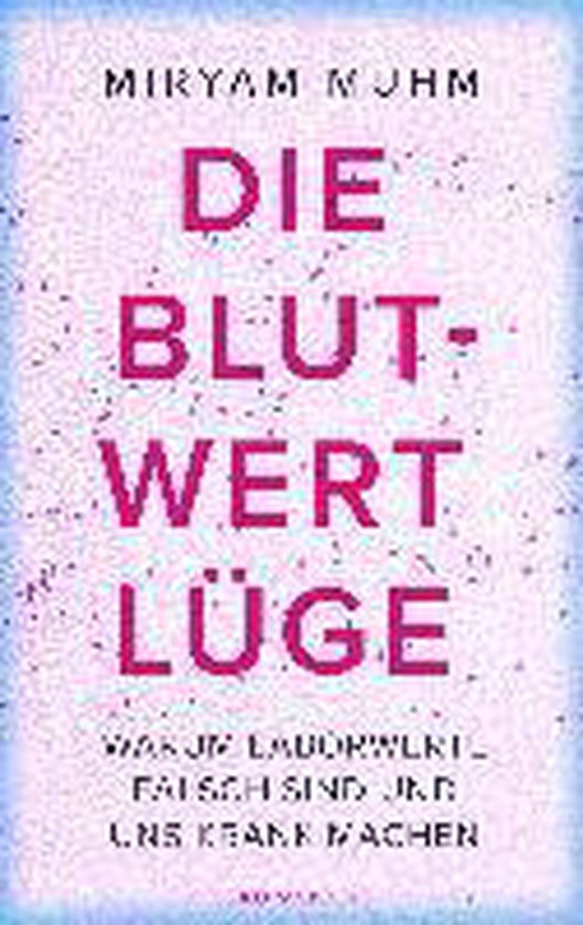 Die Blutwert-Lüge - cover