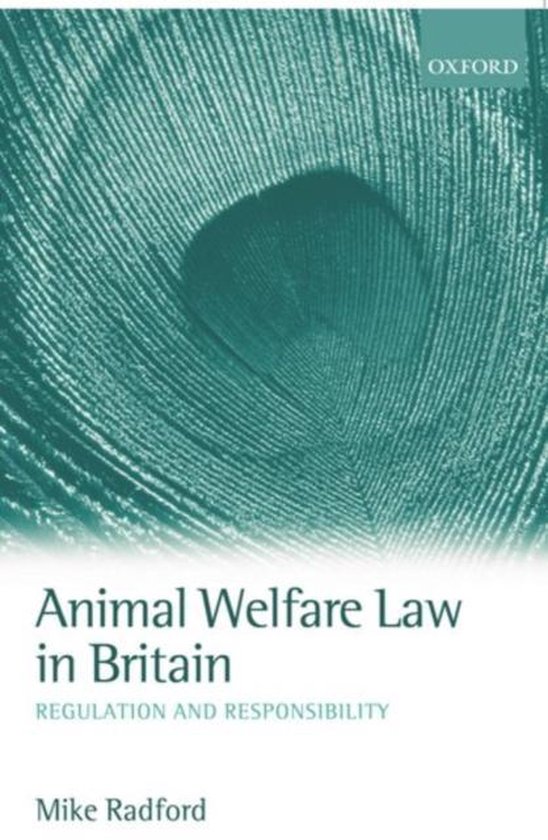 Animal Welfare Law In Britain - cover