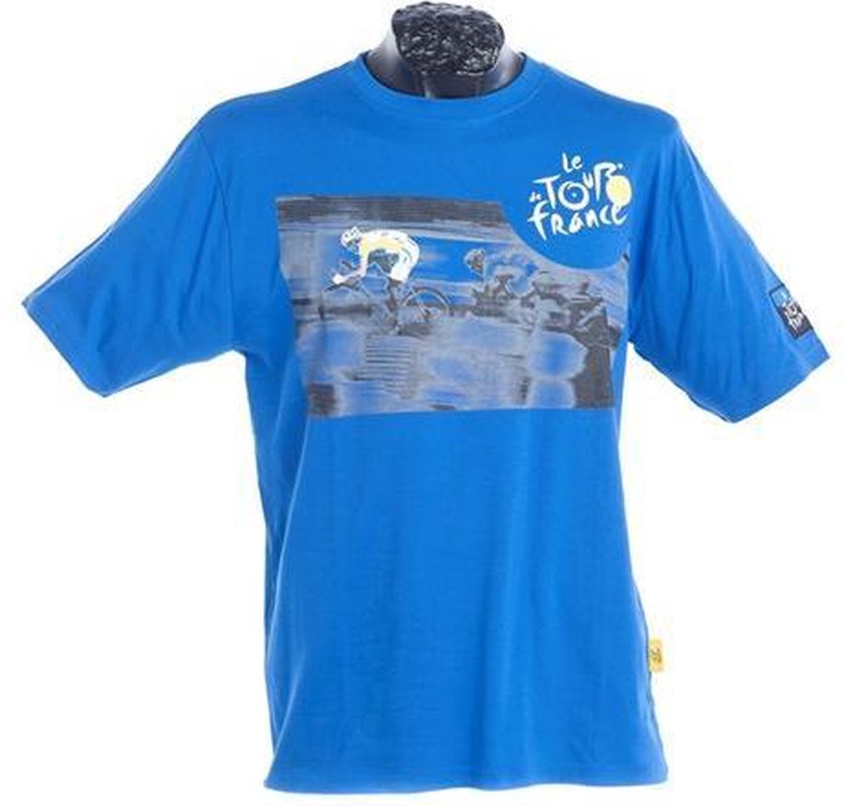 Tour de France T-shirt Champs-Élysées Maat L Blauw