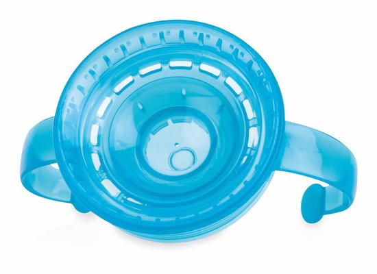 Nûby - Drinkbeker - 360° Wonder cup met handvatten in Tritan™ - Aqua - 240ml - 6m+ van Nûby — afbeelding 3