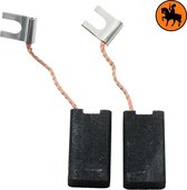 Koolborstelset voor Bosch PWS 14-180 - 6,3x12,5x23mm - Vervangt 1.607.014.106