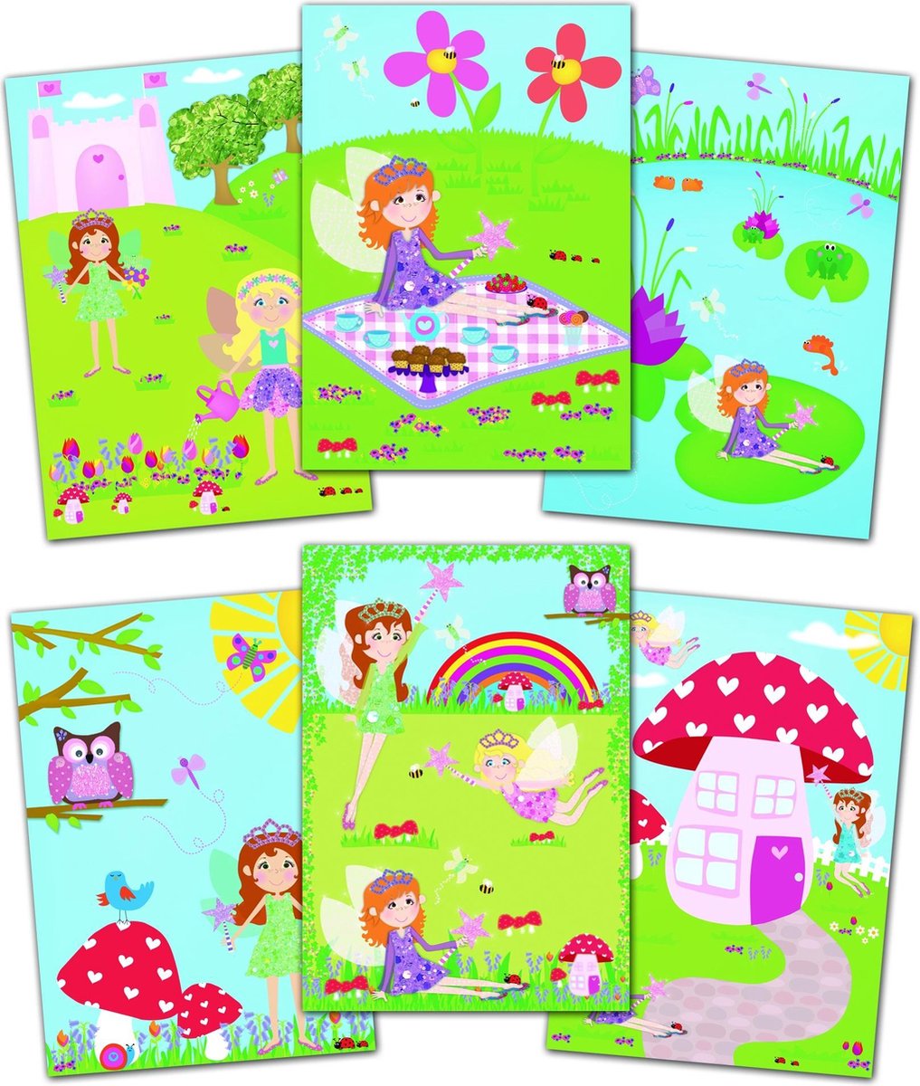 Galt Waterkleurboek Water Magic Fairies - Kleurboek — afbeelding 9