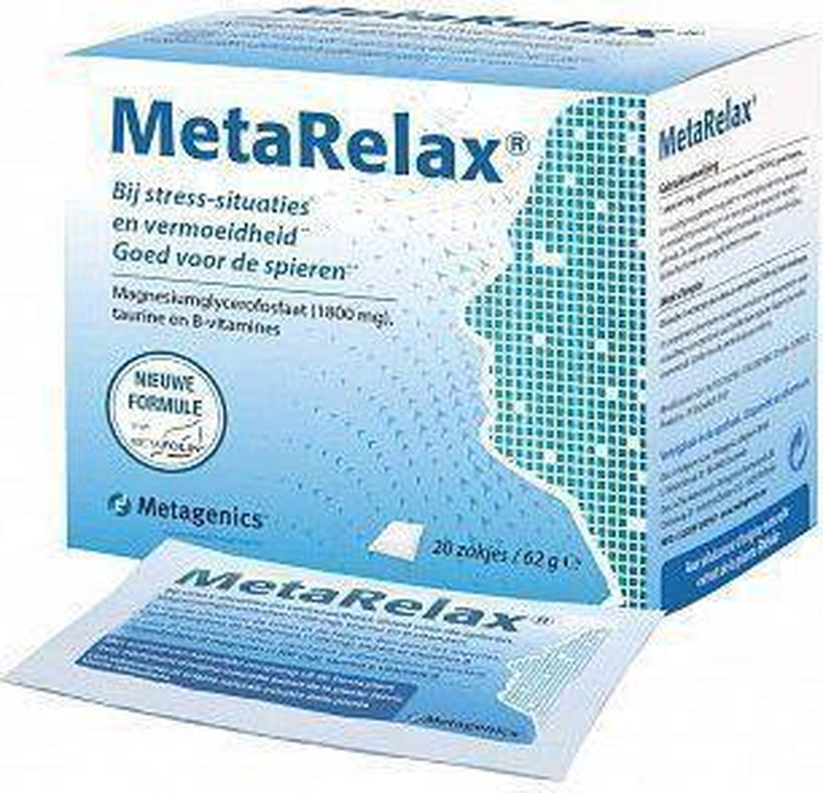 Metagenics Metarelax 20 sachets - Helios Holland Webshop