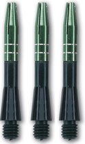 Unicorn Shafts Checkout 31,9 Mm 0,81 Gram Zwart/groen 3 Stuks