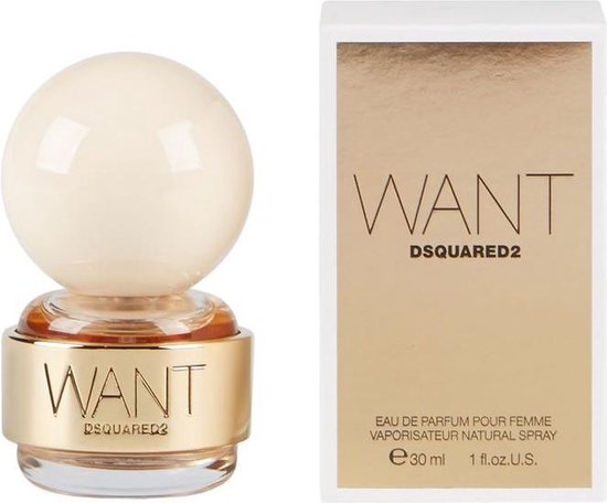 Dsquared2 Want - 30 ml - Eau de Parfum | bol.com