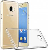 Transparant Tpu Siliconen Case Hoesje Samsung Galaxy C5 Pro