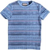 Petrol zacht blauw t-shirt Maat - 140