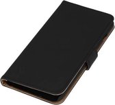 Bookstyle Wallet Case Hoes voor LG Optimus F5 Zwart