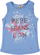 Pepe jeans blauwe top Maat - 116