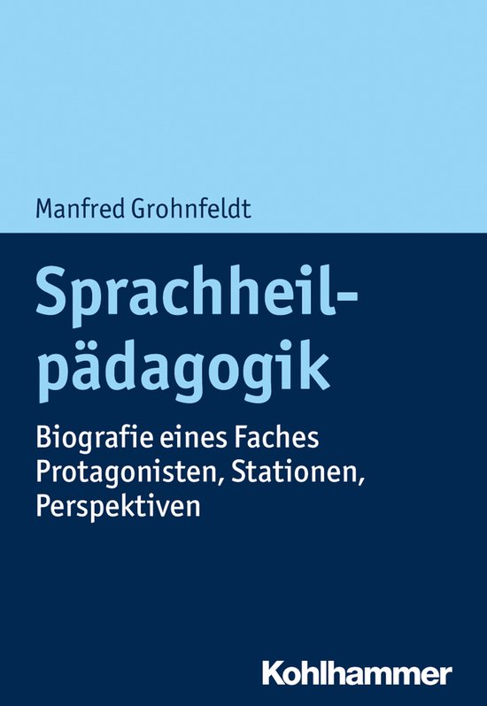 Sprachheilpädagogik - cover